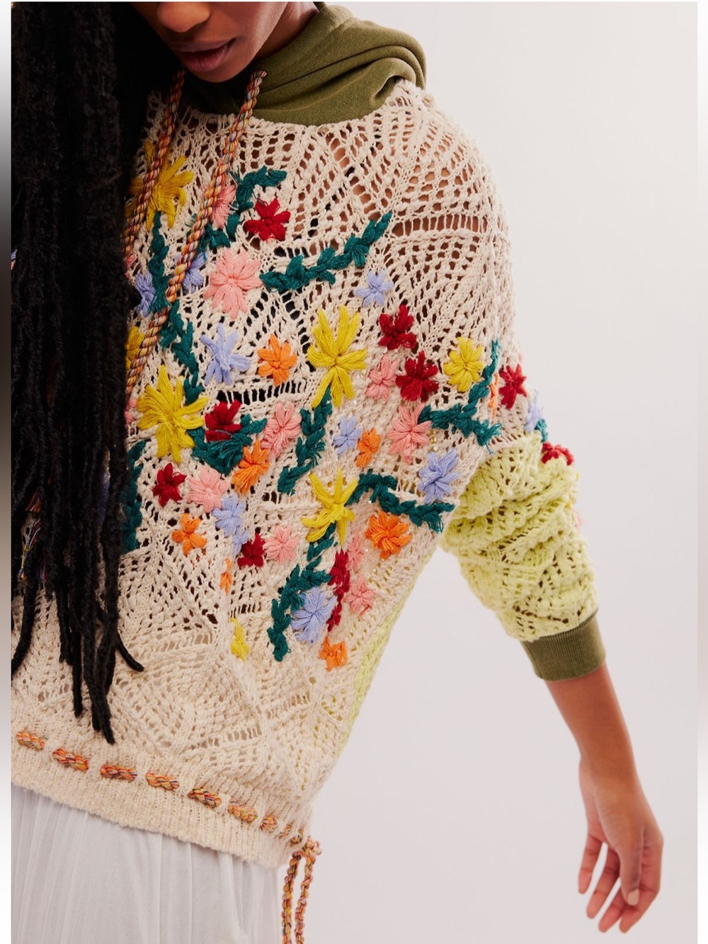 Free People Wild Meadow Pullover